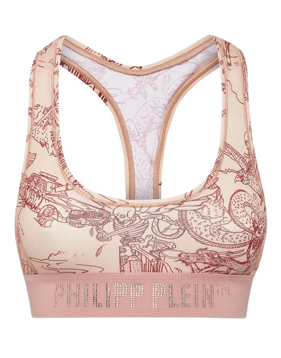 Bra Stones Skeleton tattoo