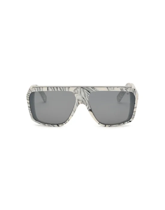 Sunglasses Rectangular Oversize PLEIN HEXAGON