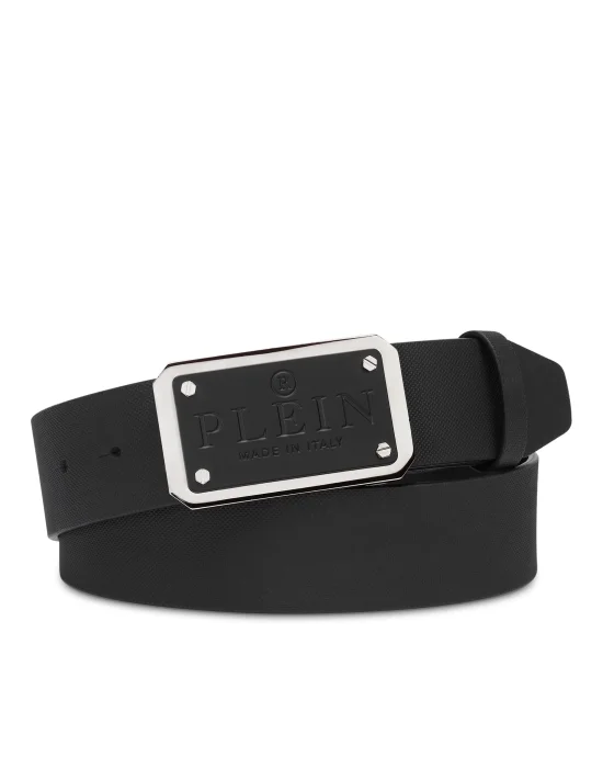 Leather Belt Iconic Plein