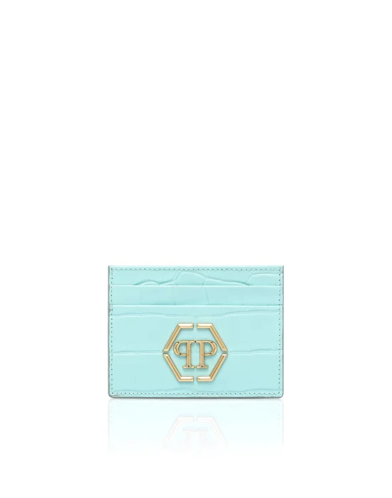 Croco Embossed Credit Cards Holder