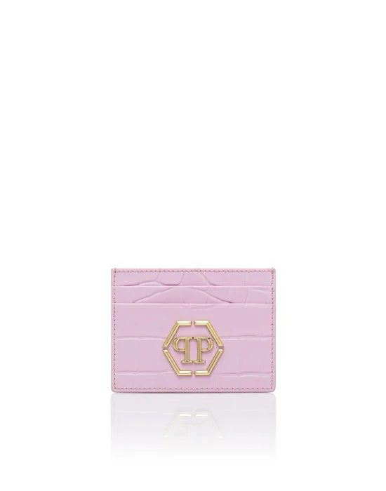 Croco Embossed Credit Cards Holder