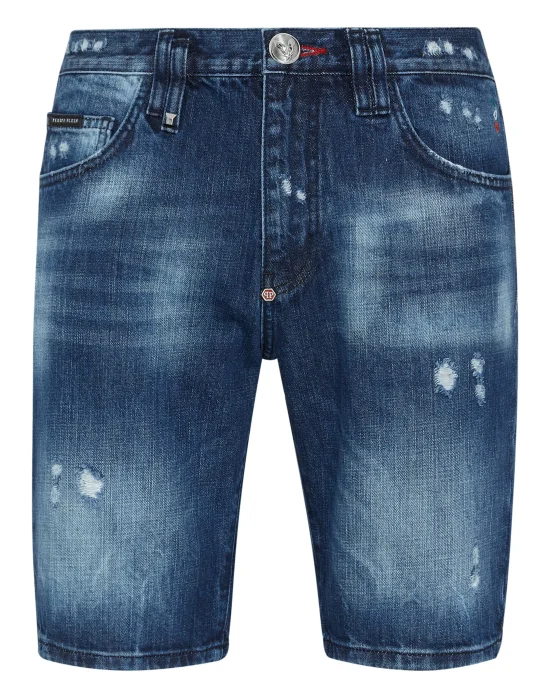 Denim Shorts Mykonos  Fit Destroyed