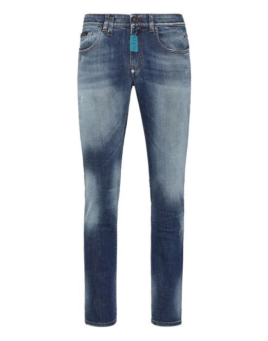 Denim Trousers Super fit Hexagon