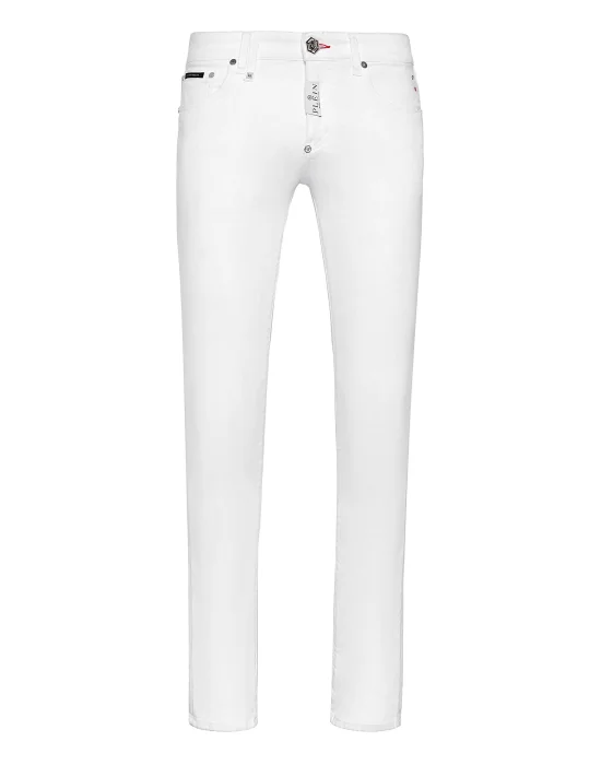 Denim Trousers Skinny Fit Hexagon