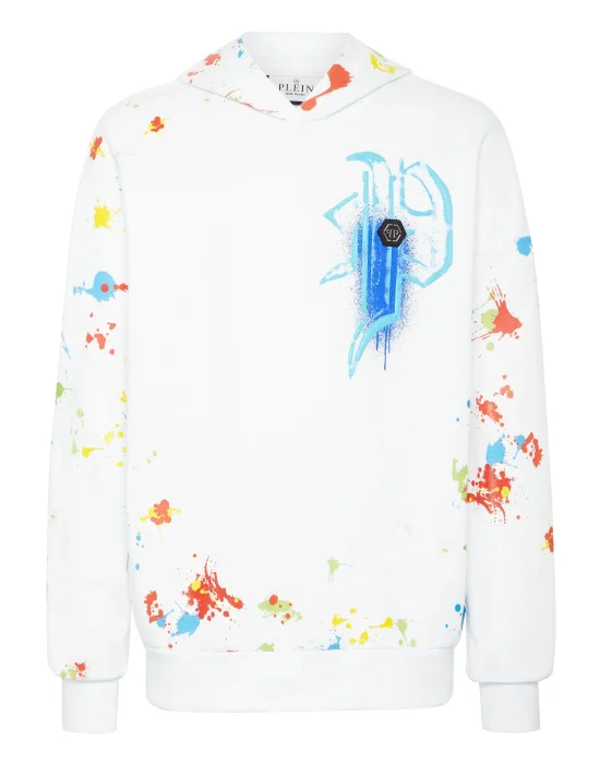 Hoodie sweatshirt Dripping Skull