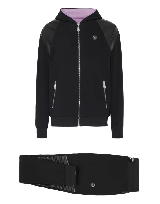 Jogging Tracksuit: Hoodie/Trousers Gothic Plein