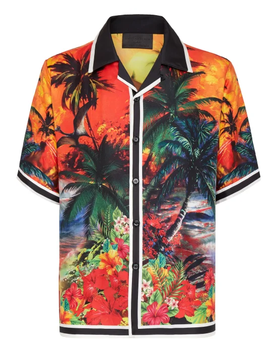 Silk Bowling Shirt SS Hawaii