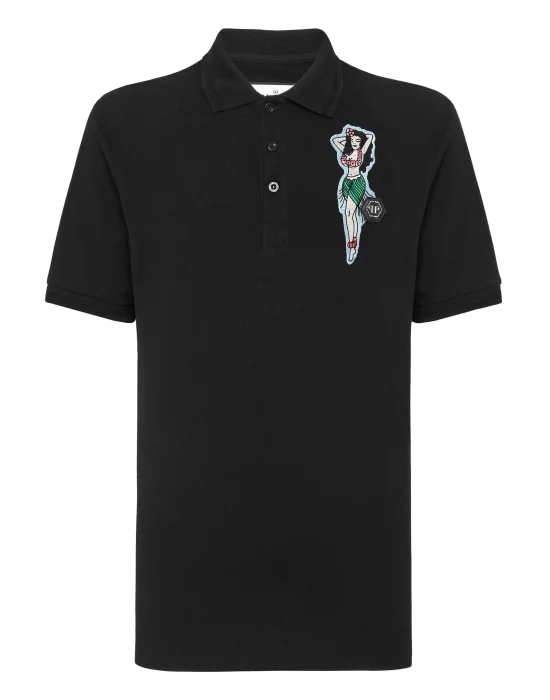 Slim Fit Polo shirt SS Hawaii