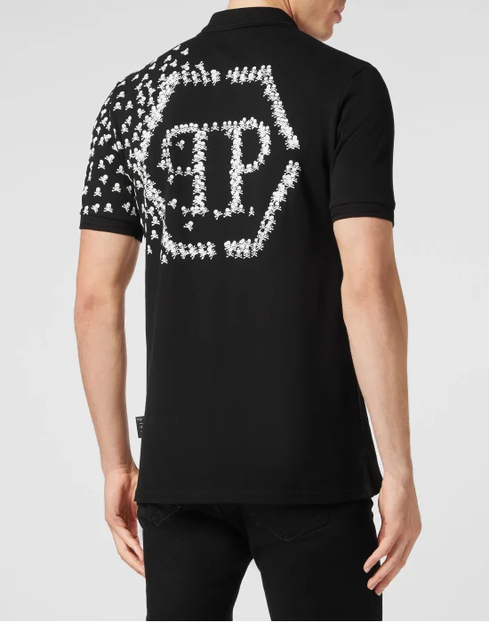 Slim Fit Polo shirt SS Skull&Bones