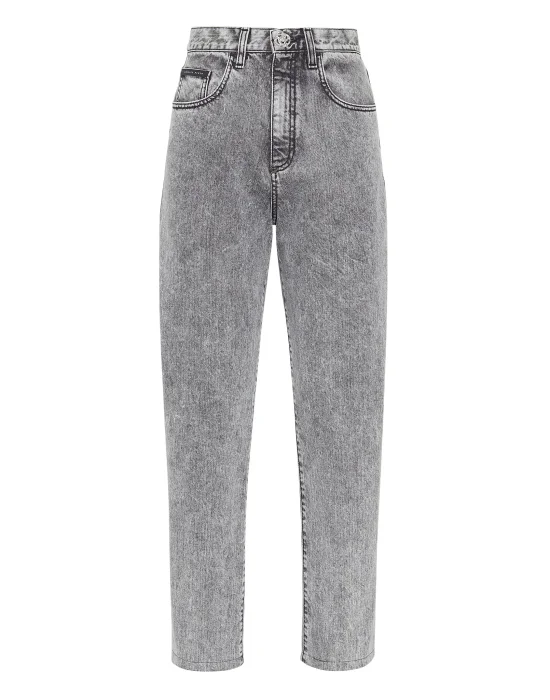 Denim Trousers Mom fit
