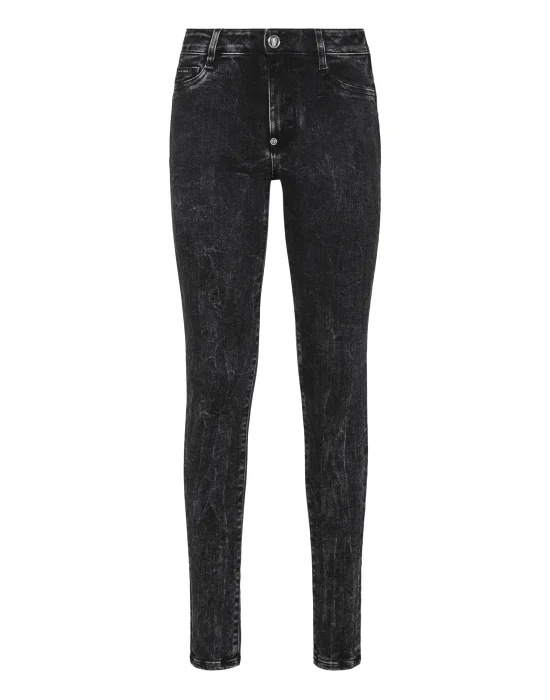 Denim Jeggings Skull&Bones