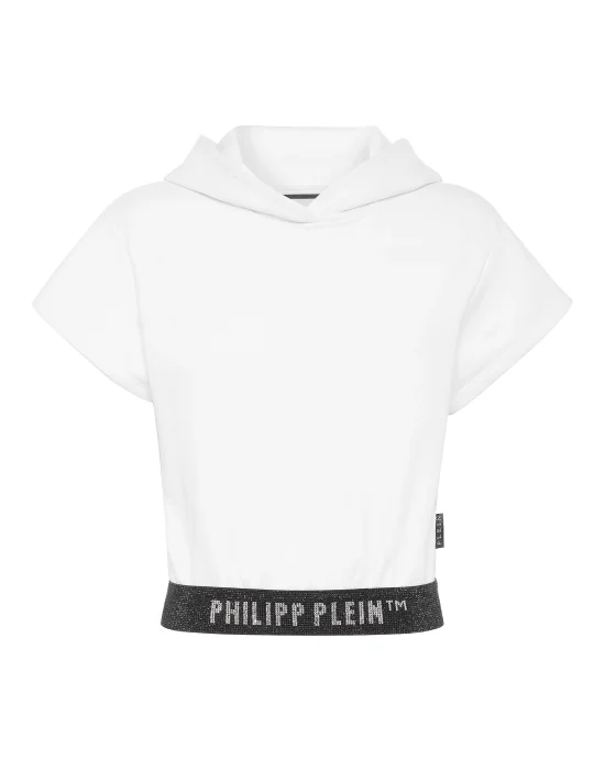 Cropped Hoodie Sweatshirt SS Stones