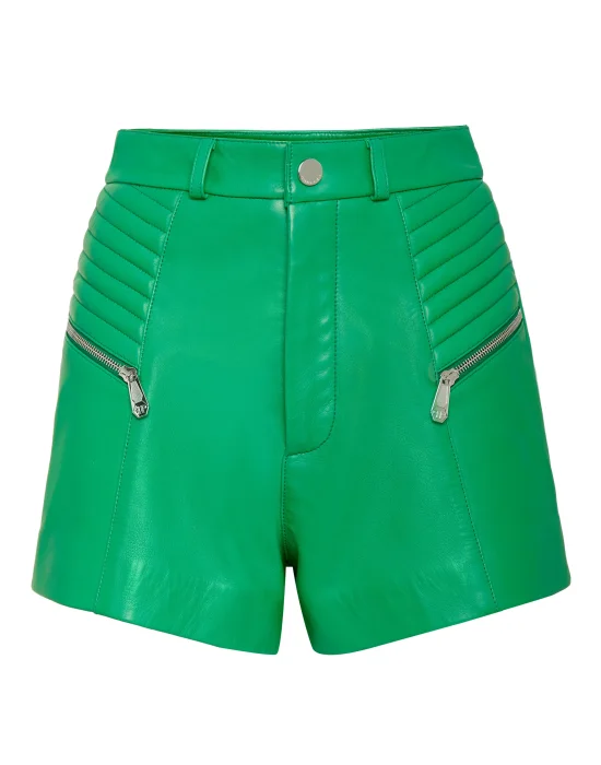 Vintage Leather Hot Pants