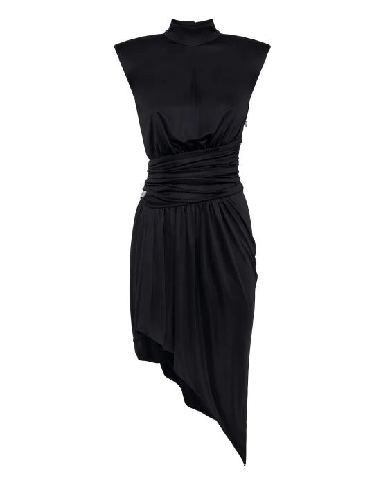 Asimetric Jersey Dress
