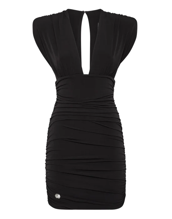 Wrinkles Mini Dress
