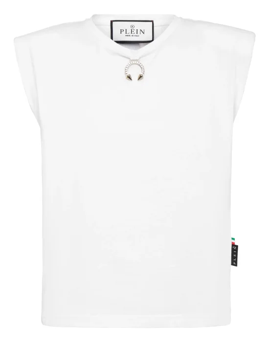 Shoulder Pads Tank Top Basic