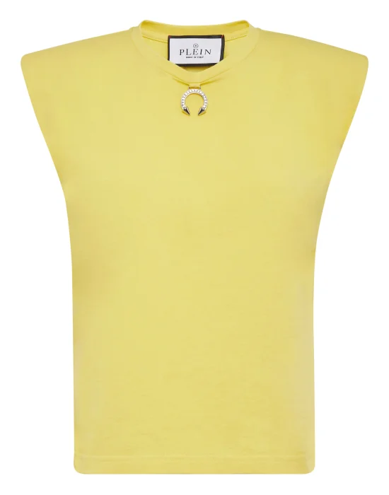 Shoulder Pads Tank Top Basic