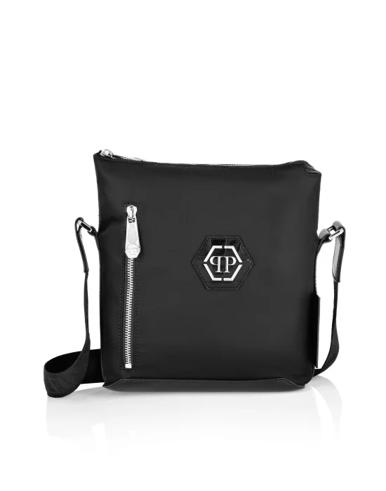 Nylon Cross body Hexagon