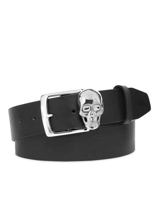 Leather Belt Skull