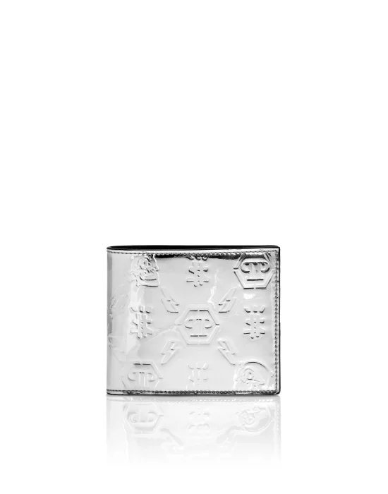 Mirror Leather French Wallet Monogram