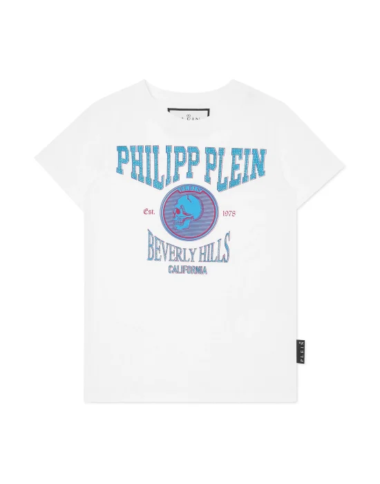 T-shirt Round Neck SS with Crystals