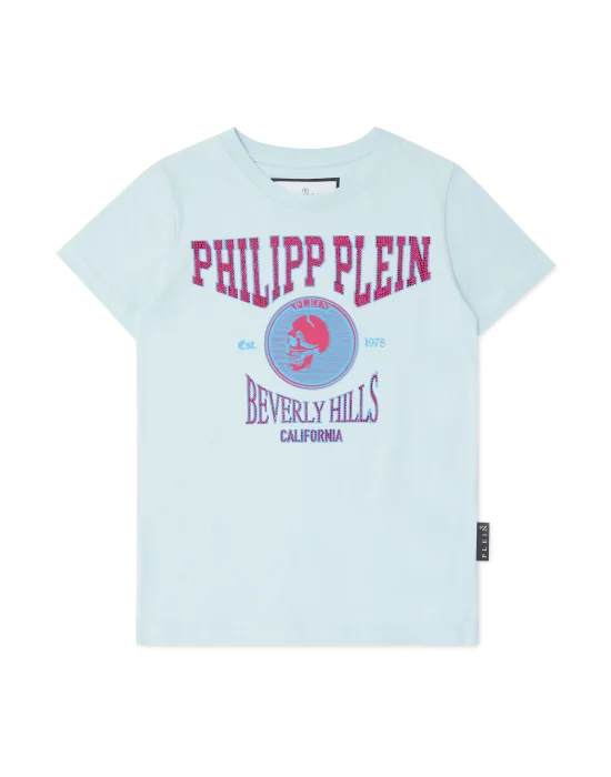 T-shirt Round Neck SS with Crystals