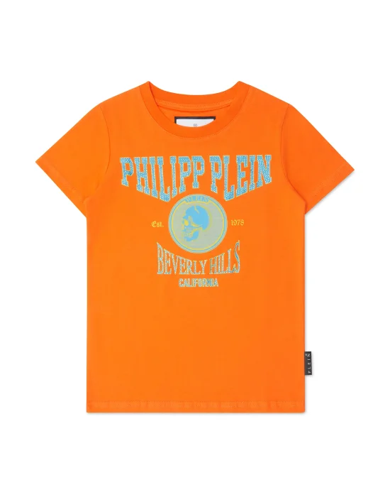 T-shirt Round Neck SS with Crystals