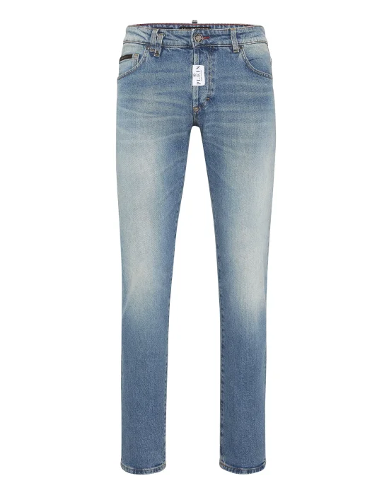 Denim Trousers Super Straight Cut Premium