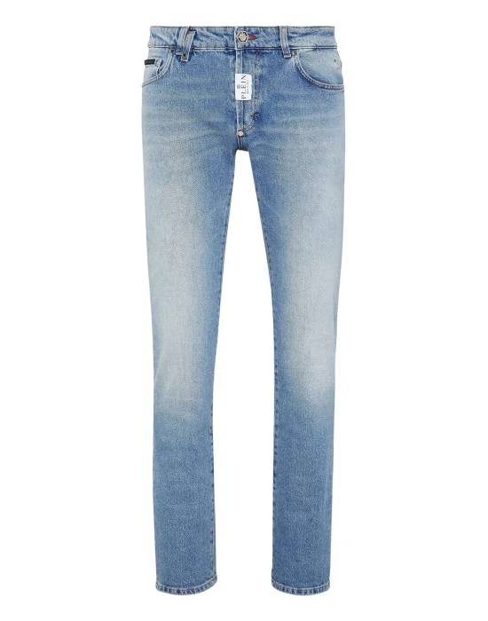 Denim Trousers Super Straight Cut Premium