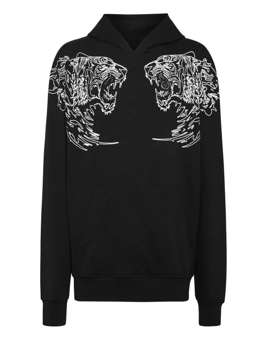 Hoodie Sweatshirt Tiger