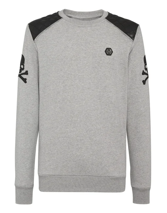 Zip Chain Sweatshirt LS Gothic Plein