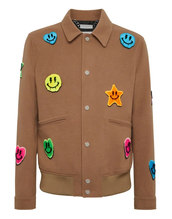 Collared Bomber Shirt
