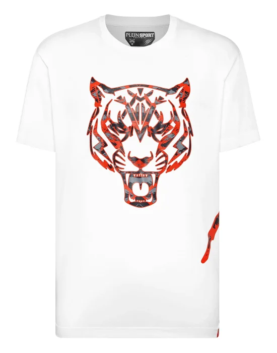 T-shirt Round Neck Tiger