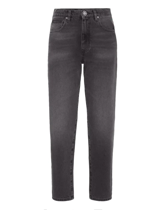 Denim Trousers Mom Fit