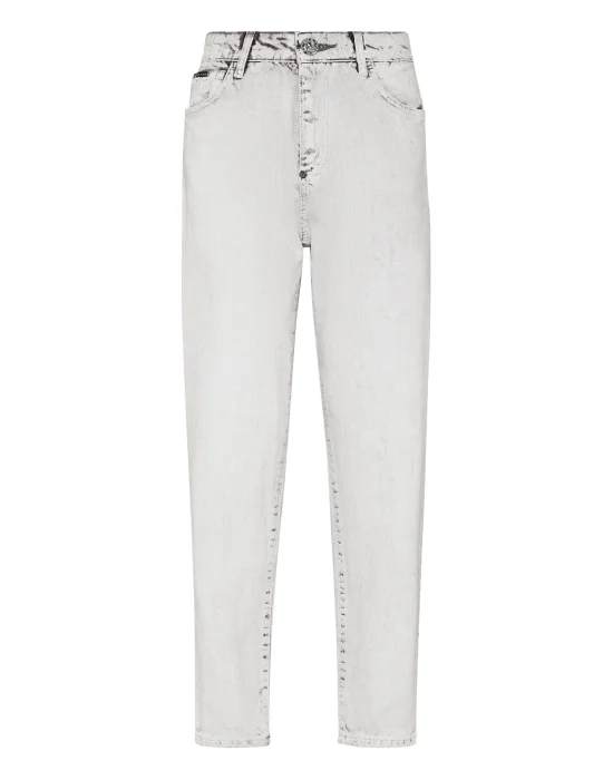 Denim Trousers Mom Fit