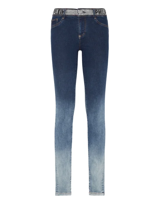 Denim Jeggins Strass
