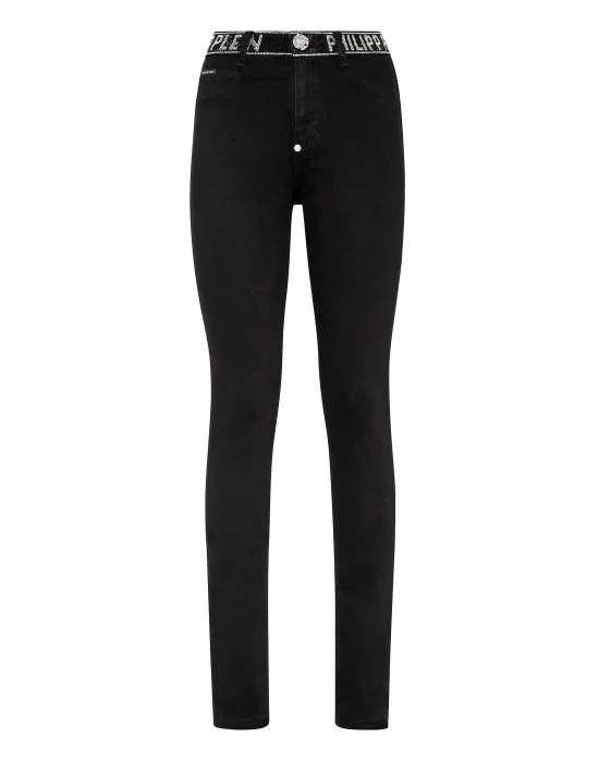 High Waist Jeggings Crystal