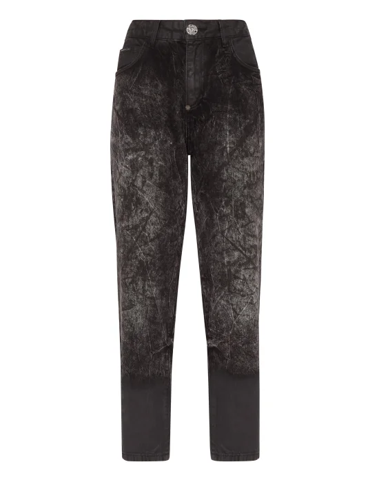 Denim Trousers Mom Fit