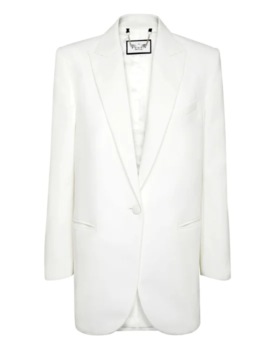 Cady Shoulder Padded Oversize Jacket