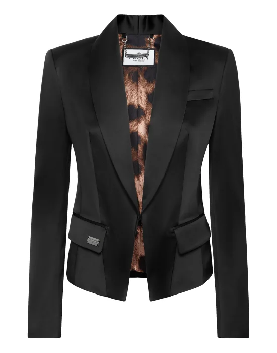 Satin Stretch Bolero Blazer Sartorial