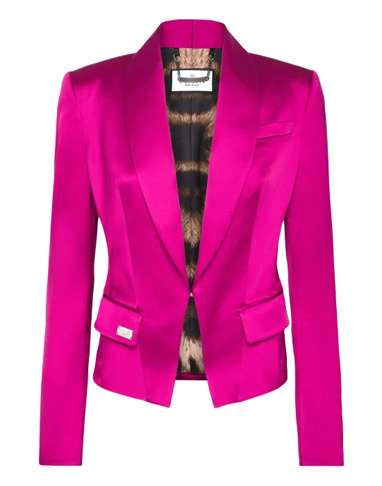 Satin Stretch Bolero Blazer Sartorial