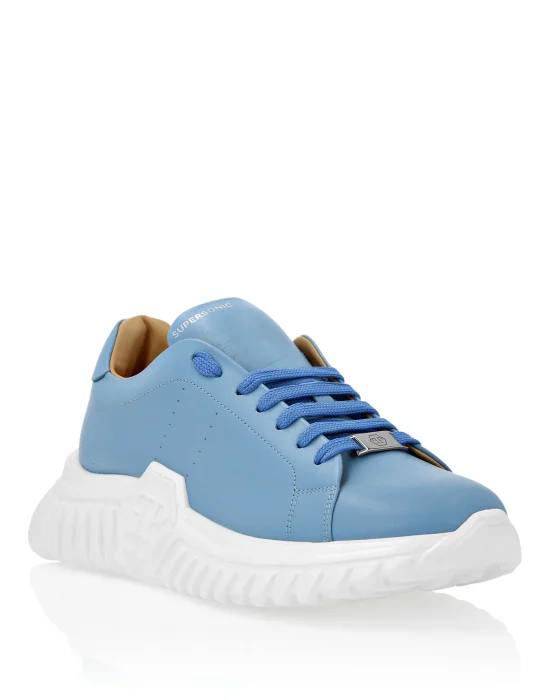 Leather Lo-Top Sneakers