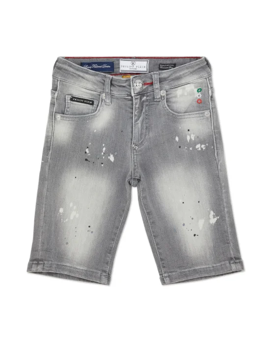 Denim Mykonos Fit Shorts Italic Plein
