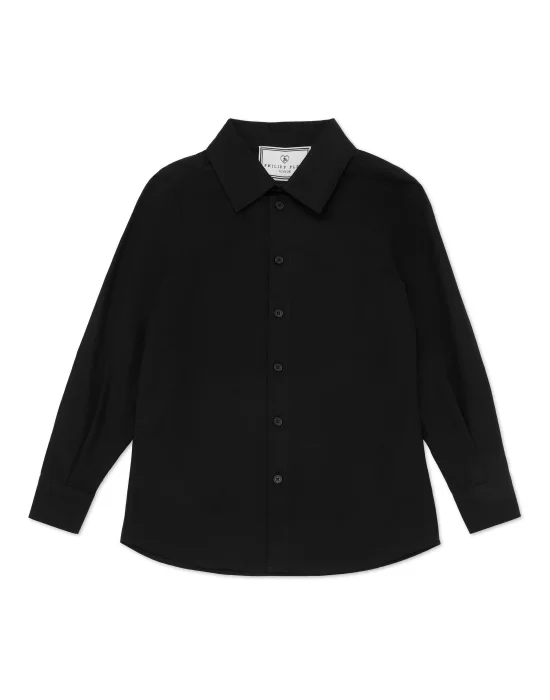 Shirt Sugar Daddy Cut LS Strass Skull&Bones