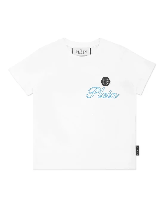 Jersey T-shirt Round Neck SS Italic Plein