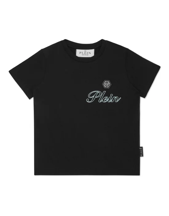 Jersey T-shirt Round Neck SS Italic Plein