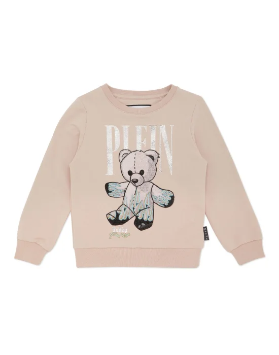 Sweatshirt Round Neck LS Teddy Bear