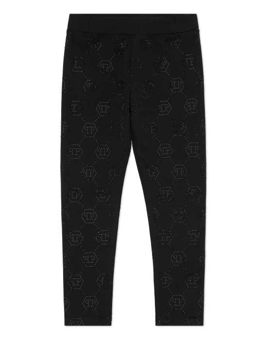 Leggings Monogram Strass