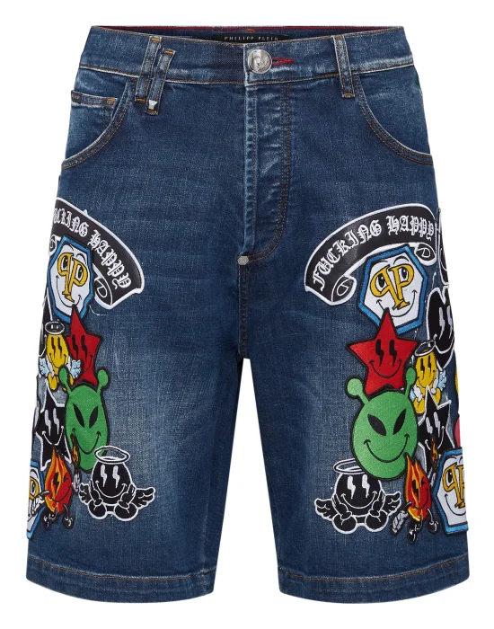 Denim Fermentera Shorts Smile
