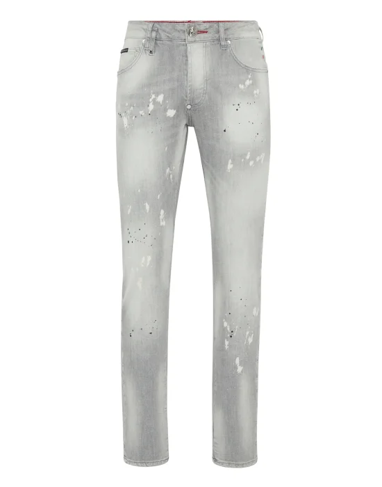 Denim Super Straight Cut Trousers Racing Club